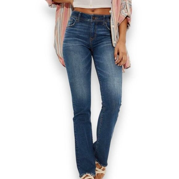 American Eagle Kick Boot Jeans Size 4 - Picture 1 of 11